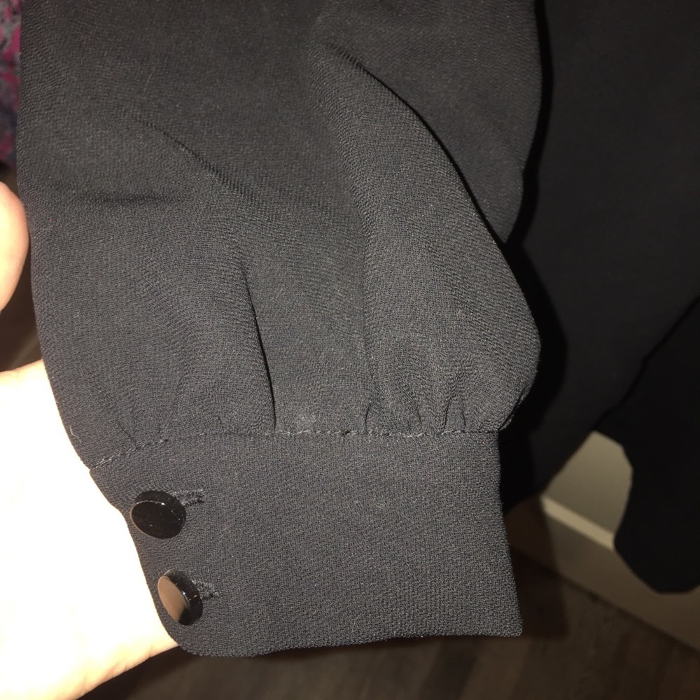 Kate Spade Long Sleeve Little Black Dress size 2 - Picture 3 of 5